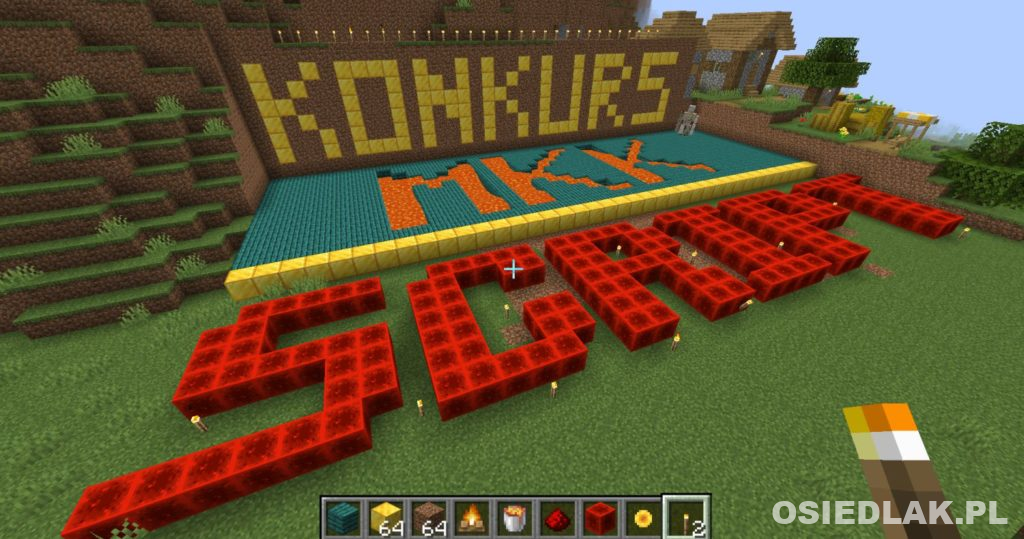 Konkurs Minecraft