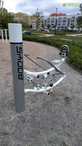 Gądów - Bulwar Ikara Street Workout Park - siłownia